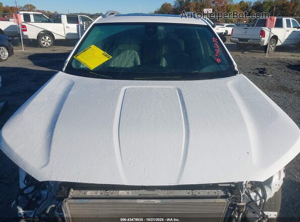 3GKALVEV3ML371955 2021 GMC TERRAIN White Vista interior trasera