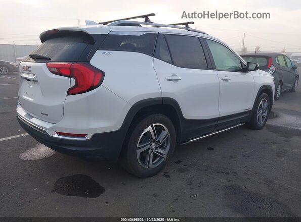 3GKALVEV4ML319122 2021 GMC TERRAIN White Trasero derecho