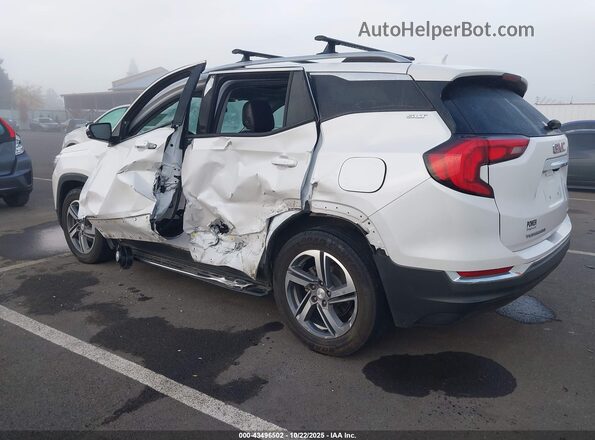 3GKALVEV4ML319122 2021 GMC TERRAIN White Trasero izquierdo