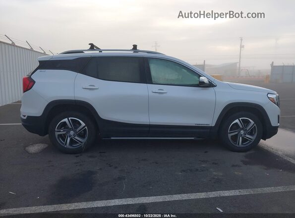 3GKALVEV4ML319122 2021 GMC TERRAIN White Vista interior trasera