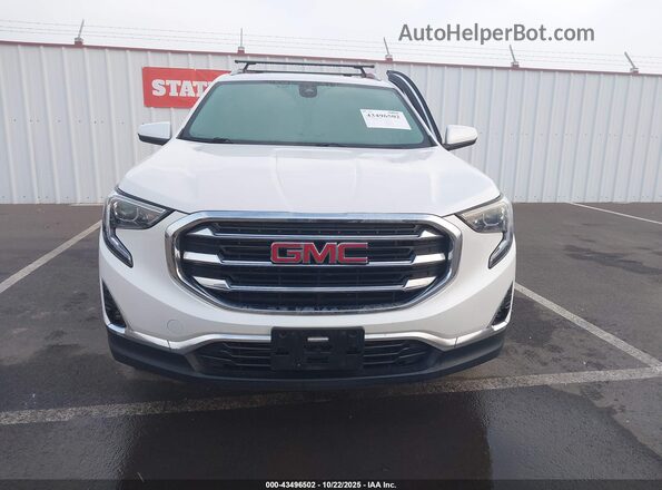 3GKALVEV4ML319122 2021 GMC TERRAIN White Vista del cuadro de instrumentos