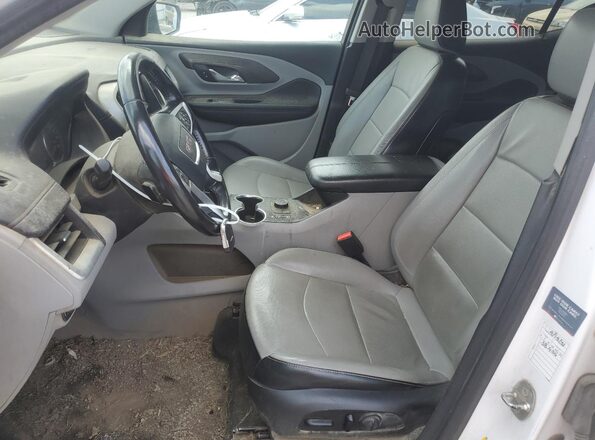 3GKALVEV7LL103425 2020 GMC TERRAIN White წინა სალონის ხედი