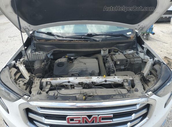 3GKALVEV7LL103425 2020 GMC TERRAIN White ძრავის განყოფილების ხედი