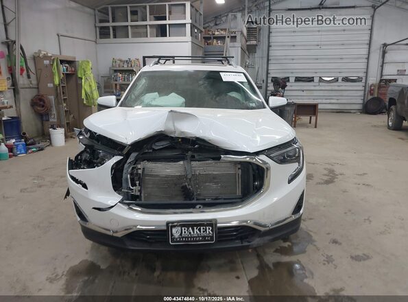 3GKALVEX4LL172705 2020 GMC TERRAIN White Սարքավորումների վահանակի տեսք