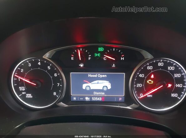 3GKALVEX4LL172705 2020 GMC TERRAIN White Հետևի նստատեղերի տեսք