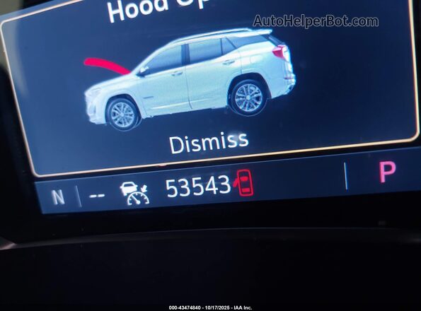 3GKALVEX4LL172705 2020 GMC TERRAIN White 