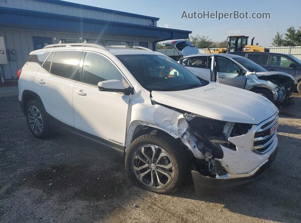 3GKALVEX6LL290061 2020 GMC TERRAIN White Przód prawy