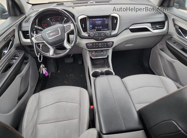 3GKALVEX7LL150889 2020 GMC TERRAIN Gray Dashboard view