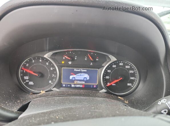 3GKALVEX7LL150889 2020 GMC TERRAIN Gray Instrument cluster view