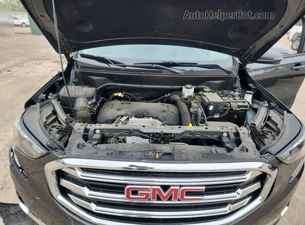 3GKALVEX7LL150889 2020 GMC TERRAIN Gray Rear interior view