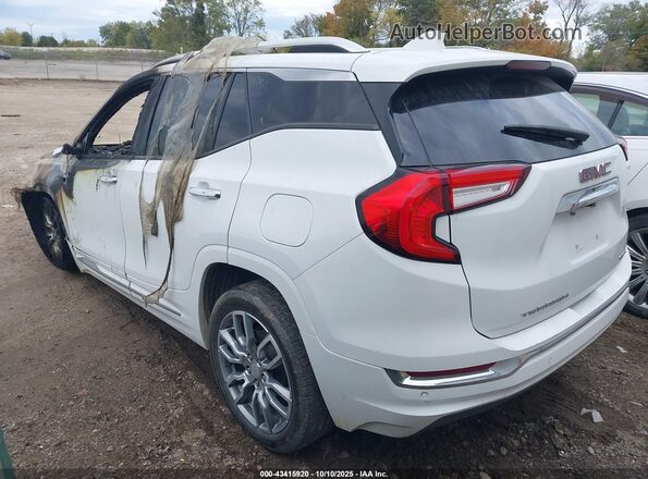 3GKALXEV6NL310676 2022 GMC TERRAIN White Tył lewy