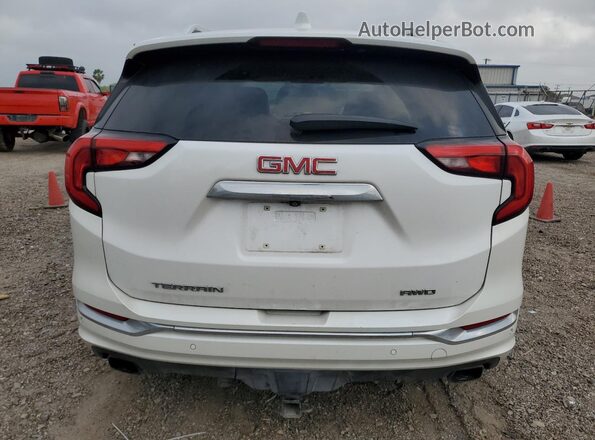 3GKALXEX4LL224829 2020 GMC TERRAIN Белый Вид сзади