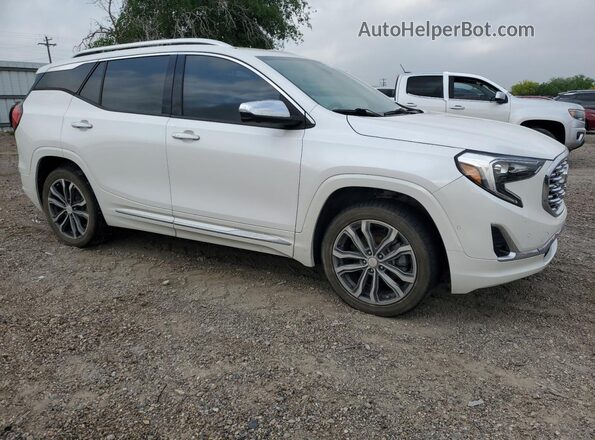 3GKALXEX4LL224829 2020 GMC TERRAIN Белый Передняя правая четверть