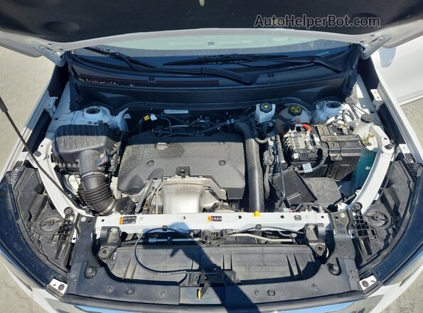 3GKALXEX5LL126859 2020 GMC TERRAIN White Engine compartment view