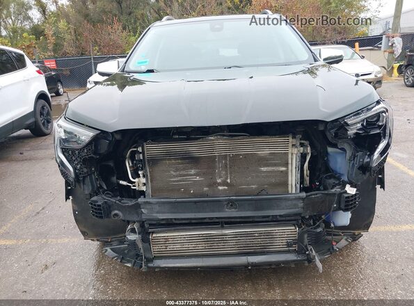 3GKALXEX9LL346599 2020 GMC TERRAIN Black Front view