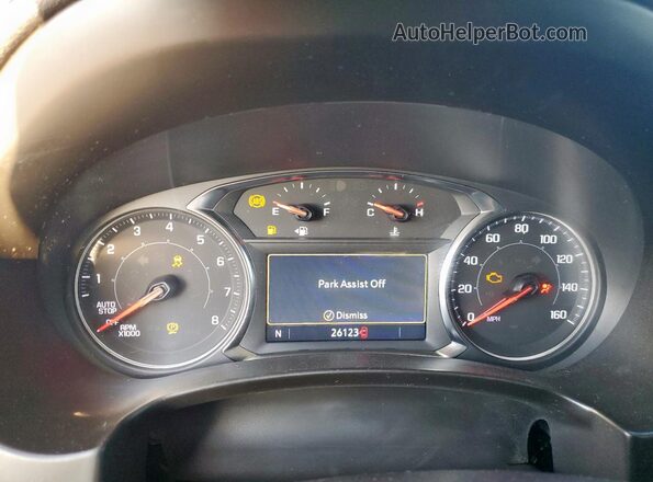 3GKALYEG5RL157771 2024 GMC TERRAIN Gray Widok zestawu wskaźników