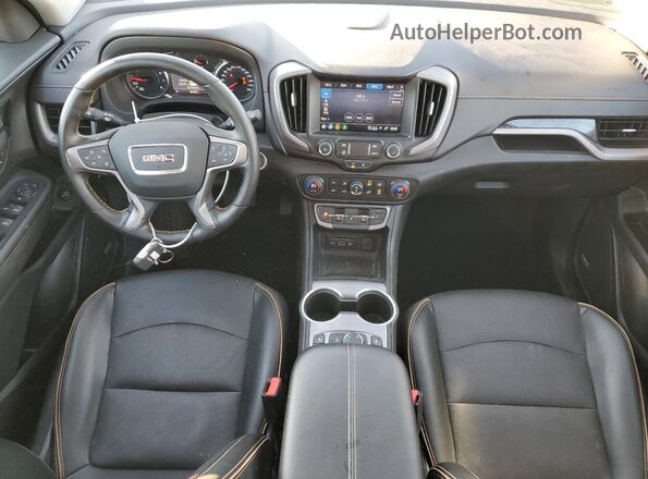 3GKALYEG8PL219659 2023 GMC TERRAIN Черный Вид панели приборов