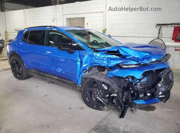 3GN7DSRP3SS233257 2025 CHEVROLET EQUINOX Blue Передня права чверть