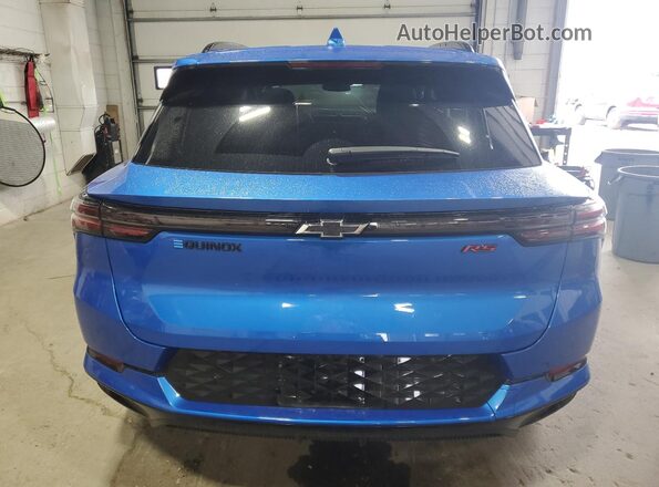 3GN7DSRP3SS233257 2025 CHEVROLET EQUINOX Blue Вид ззаду