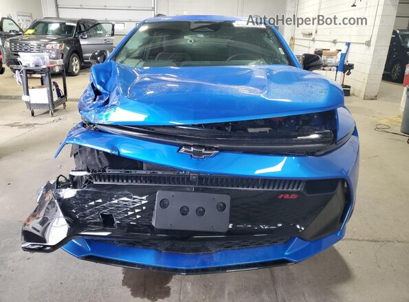 3GN7DSRP3SS233257 2025 CHEVROLET EQUINOX Blue Вид спереду