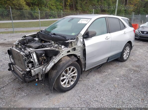 3GNAX5EV6LS585124 2020 CHEVROLET EQUINOX Серебряный Передняя левая четверть