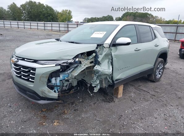 3GNAXHEGXTL179957 2026 CHEVROLET EQUINOX Green Առջևի ձախ երեք քառորդ տեսարան