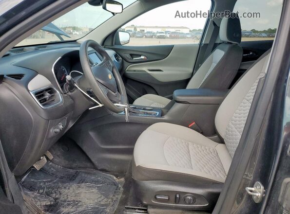 3GNAXHEV0LS526863 2020 CHEVROLET EQUINOX Gray Widok wnętrza z przodu
