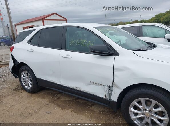 3GNAXHEV3LS689734 2020 CHEVROLET EQUINOX White Widok z przodu
