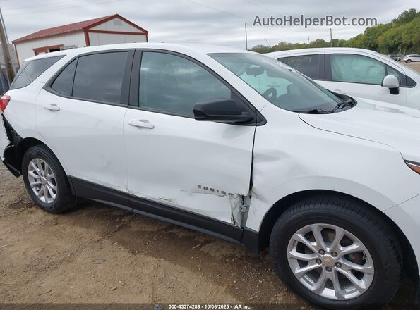 3GNAXHEV3LS689734 2020 CHEVROLET EQUINOX White Widok wnętrza z tyłu