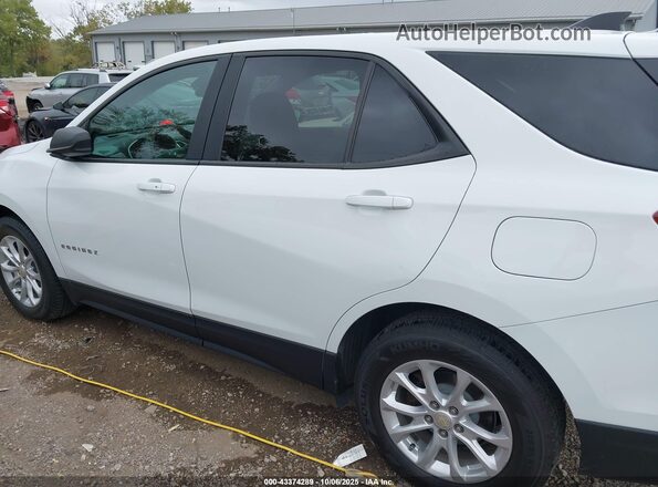 3GNAXHEV3LS689734 2020 CHEVROLET EQUINOX White Widok wnętrza 360 stopni