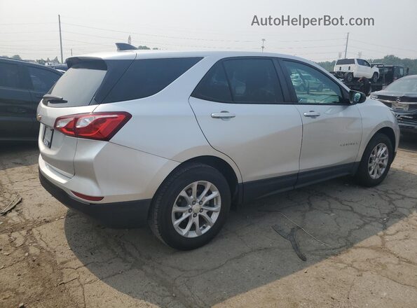 3GNAXHEV7LS708611 2020 CHEVROLET EQUINOX Серебряный Задняя правая четверть