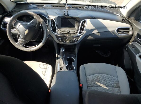 3GNAXHEV7LS708611 2020 CHEVROLET EQUINOX Серебряный Вид панели приборов