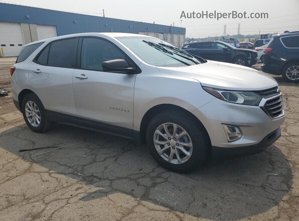 3GNAXHEV7LS708611 2020 CHEVROLET EQUINOX Серебряный Передняя правая четверть