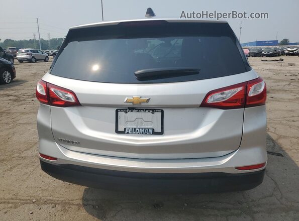 3GNAXHEV7LS708611 2020 CHEVROLET EQUINOX Серебряный Вид сзади