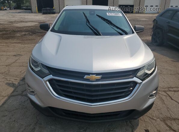 3GNAXHEV7LS708611 2020 CHEVROLET EQUINOX Серебряный Вид спереди