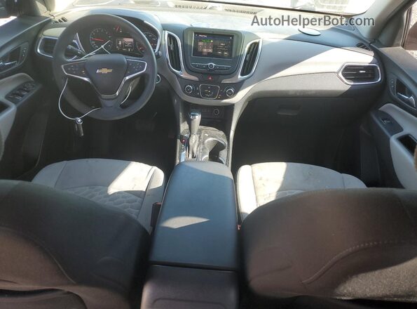 3GNAXHEV9LS531284 2020 CHEVROLET EQUINOX Charcoal Առջևի վահանակի տեսք