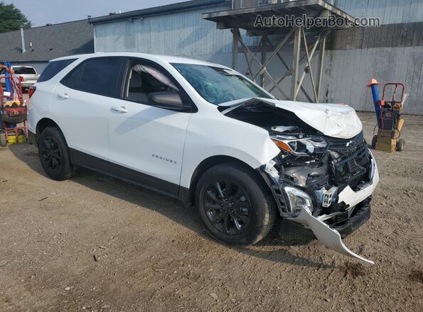 3GNAXHEVXLS715326 2020 CHEVROLET EQUINOX White Przód prawy