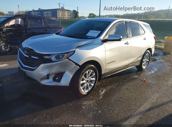 3GNAXJEV4LS680029 2020 CHEVROLET EQUINOX Silver Vista tres cuartos delantera izquierda