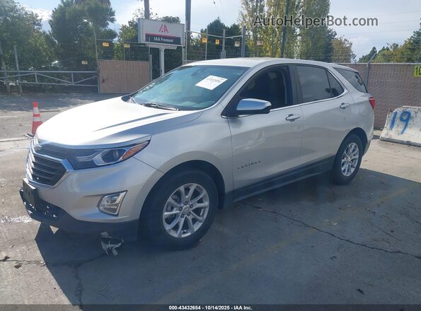 3GNAXKEV5MS129308 2021 CHEVROLET EQUINOX Silver Vista tres cuartos delantera izquierda