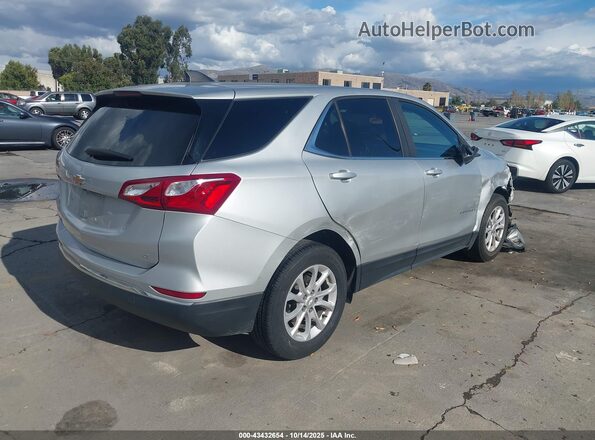 3GNAXKEV5MS129308 2021 CHEVROLET EQUINOX Silver Trasero derecho
