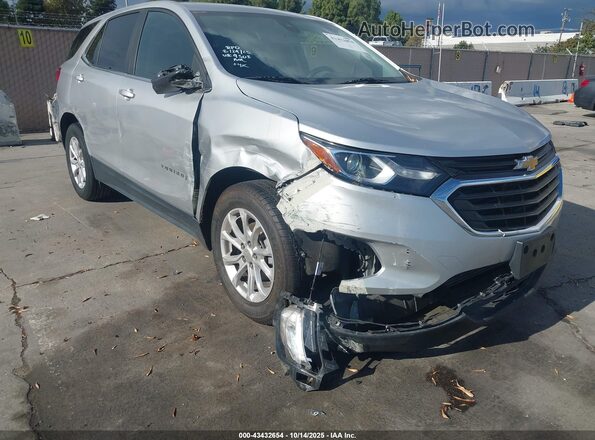 3GNAXKEV5MS129308 2021 CHEVROLET EQUINOX Silver Vista frontal
