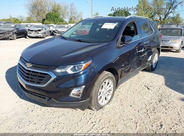 3GNAXKEV6LS514052 2020 CHEVROLET EQUINOX Dark Blue Առջևի ձախ երեք քառորդ տեսարան