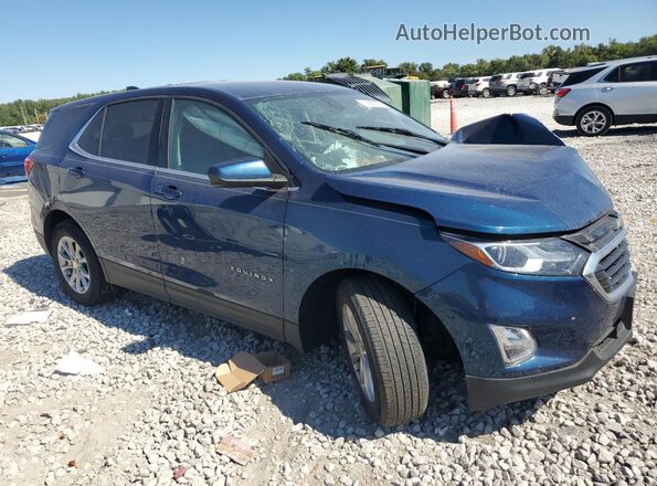 3GNAXKEV7LL346237 2020 CHEVROLET EQUINOX Синий Передняя правая четверть