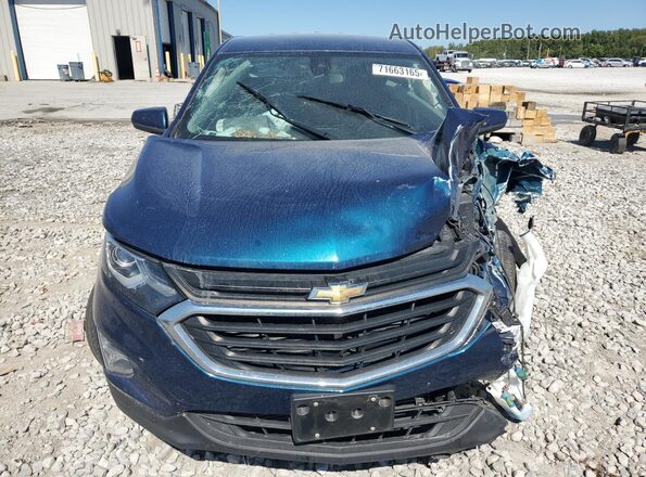 3GNAXKEV7LL346237 2020 CHEVROLET EQUINOX Синий Вид спереди