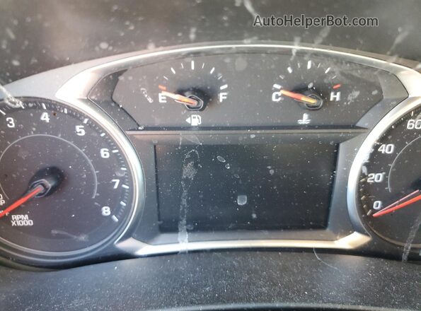 3GNAXKEV7LL346237 2020 CHEVROLET EQUINOX Синий Вид щитка приборов