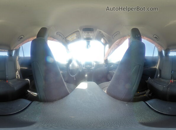 3GNAXKEV7LL346237 2020 CHEVROLET EQUINOX Синий Панорамный вид салона 360°