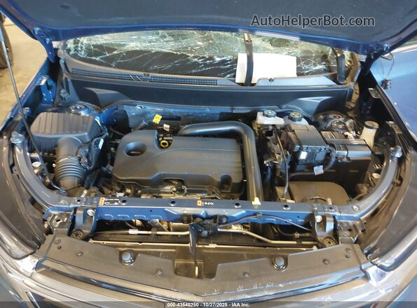 3GNAXUEG2RL201189 2024 CHEVROLET EQUINOX Blue Widok z tyłu