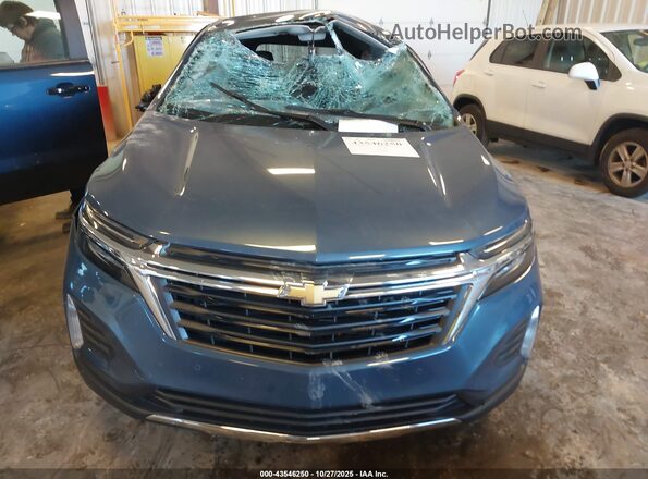 3GNAXUEG2RL201189 2024 CHEVROLET EQUINOX Blue Widok zestawu wskaźników