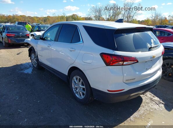 3GNAXUEV6NL299765 2022 CHEVROLET EQUINOX White უკანა მარცხენა