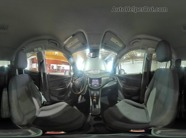 3GNCJKSB2LL341158 2020 CHEVROLET TRAX Gray Widok wnętrza 360 stopni
